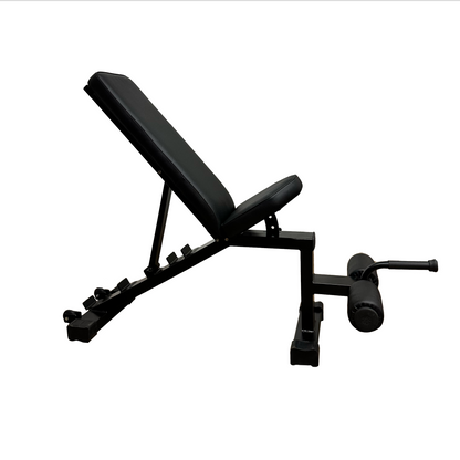 Mac - 6011A - Adjustable Utility Heavy Bench (Flat, 3 Incline & 1 Decline) - 6 Steps Adjustable and 3 Steps Adjustable Seat, Home & Gym Purpose