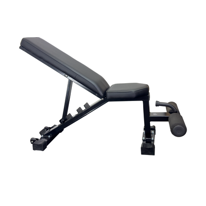 Mac - 6011 - Adjustable Utility Heavy Bench (Flat, Incline & Decline) - 6 Steps Adjustable, Home & Gym Purpose