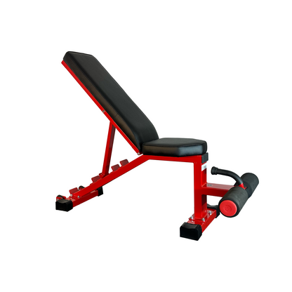 Mac - 6011 - Adjustable Utility Heavy Bench (Flat, Incline & Decline) - 6 Steps Adjustable, Home & Gym Purpose