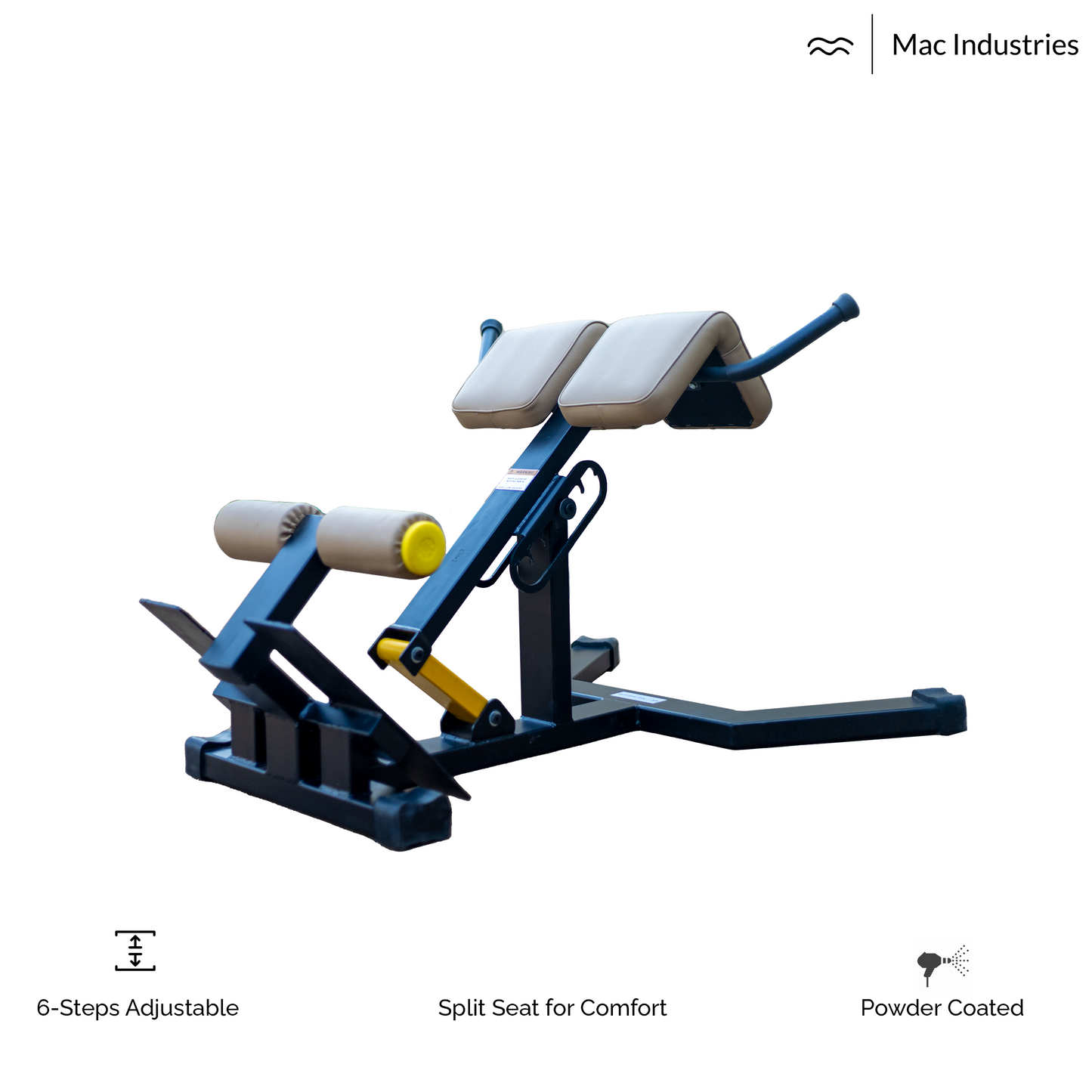 Mac - 6015P - Hyper Extension Bench (PRO Edition - Home & Commercial Purpose)