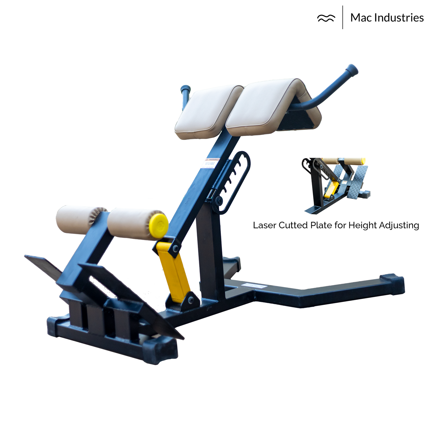 Mac - 6015P - Hyper Extension Bench (PRO Edition - Home & Commercial Purpose)