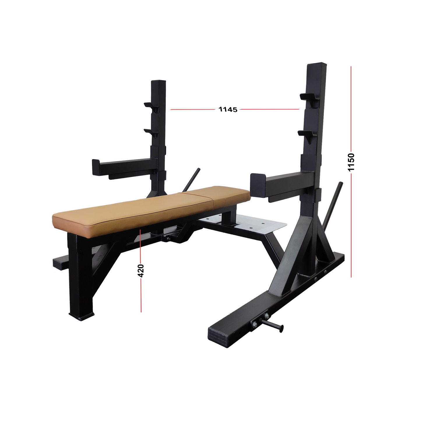 Mac - 6001 - Power Lifting Bench, Competition Bench (Home & Commercial Purpose)